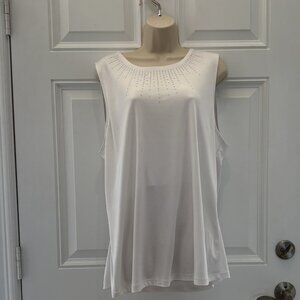 White Studded Top by Bronte & Tallulah